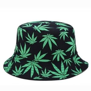 Cannabis Print Bucket Hats. Womens. Sz 56-…